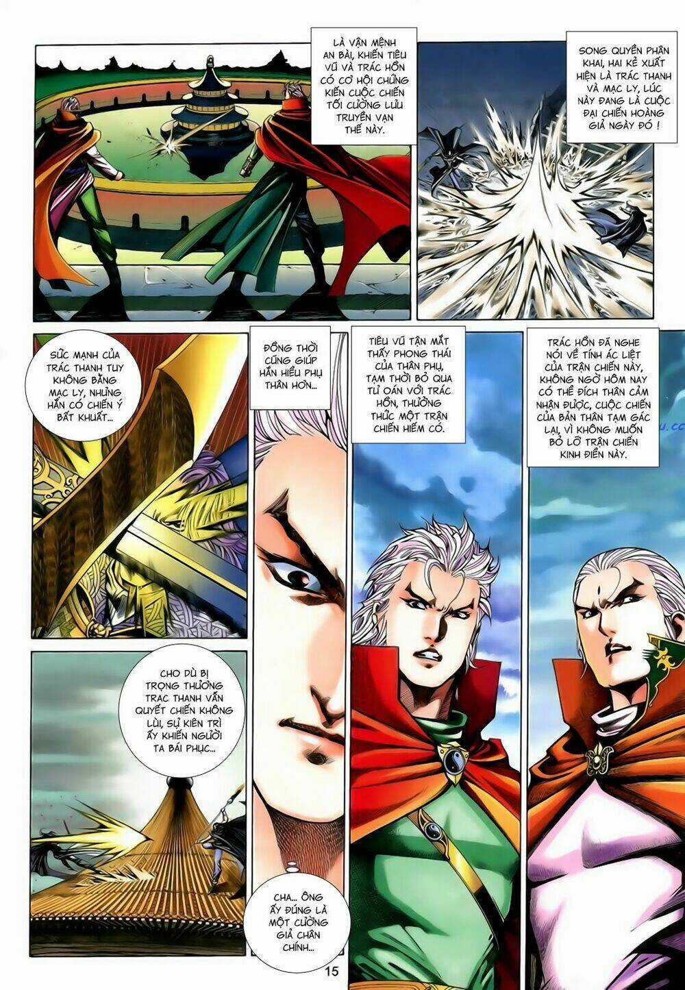 Anh Hùng Vô Lệ Chapter 201 trang 14