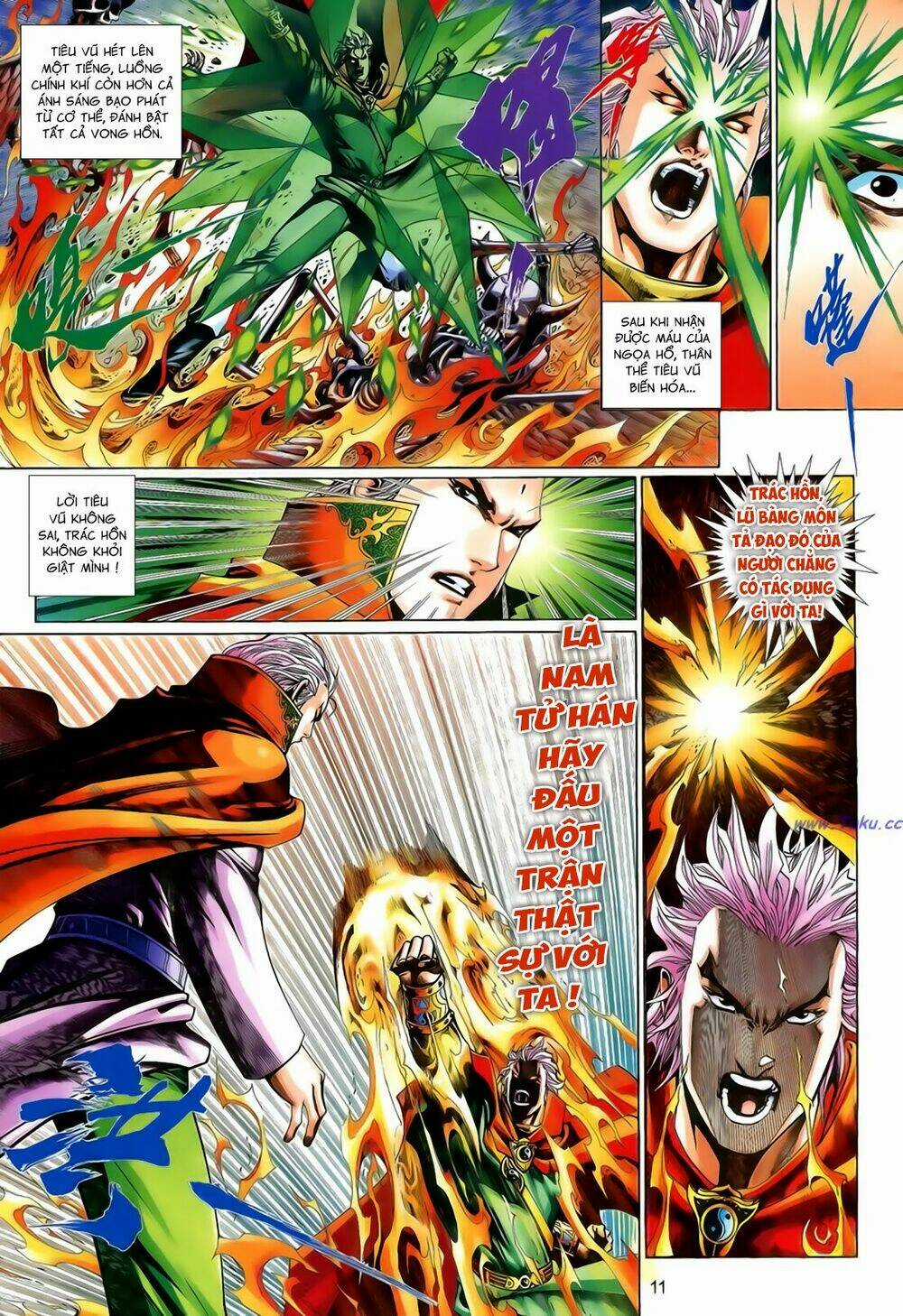 Anh Hùng Vô Lệ Chapter 203 trang 10