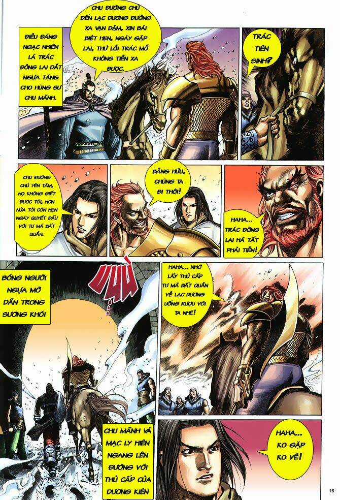 Anh Hùng Vô Lệ Chapter 3 trang 16