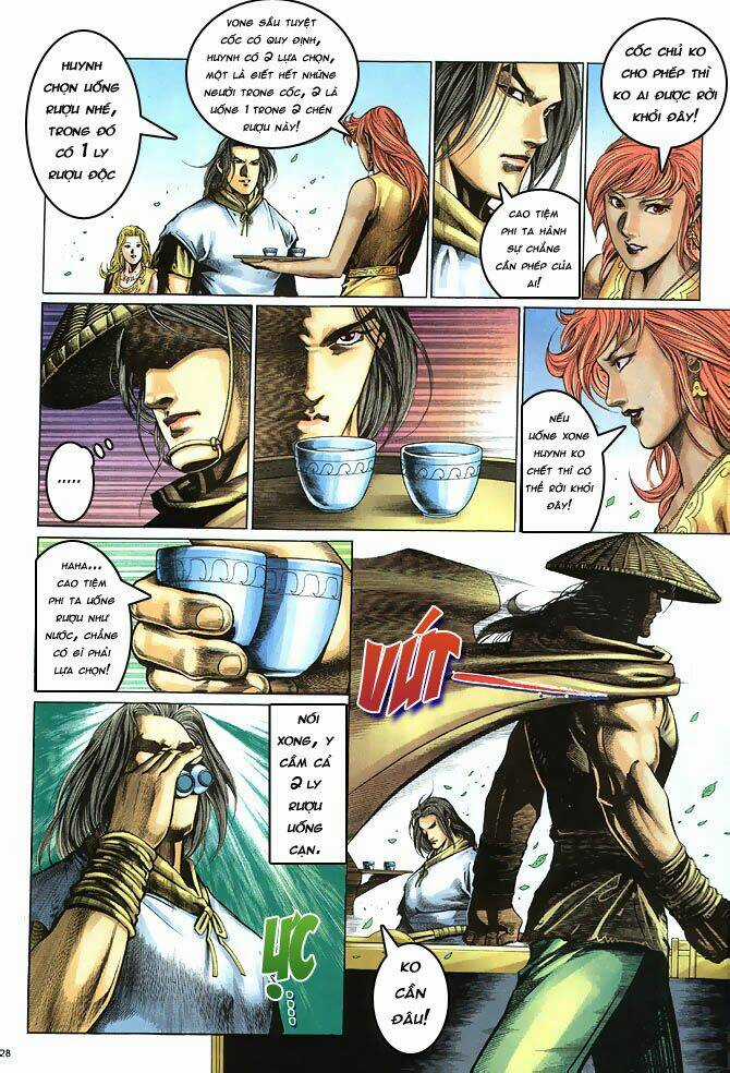 Anh Hùng Vô Lệ Chapter 4 trang 28
