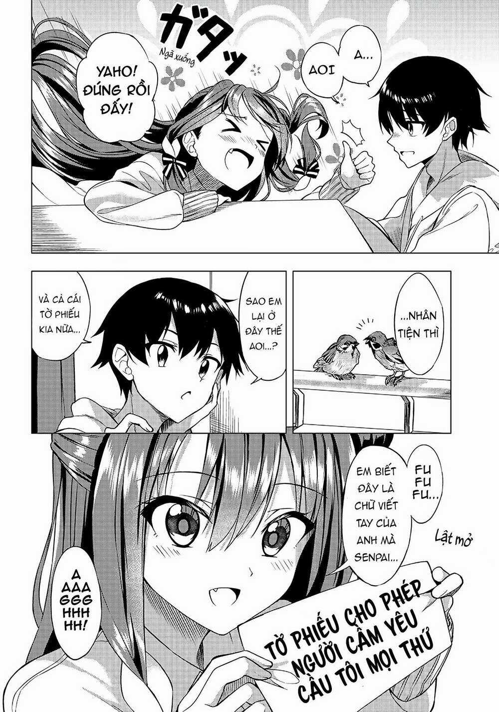 Anh Sẽ Nghe Lời Em Chứ? Senpai Chapter 1 trang 11