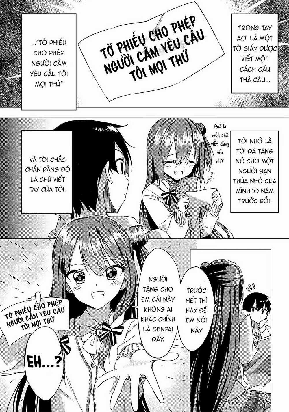 Anh Sẽ Nghe Lời Em Chứ? Senpai Chapter 1 trang 12