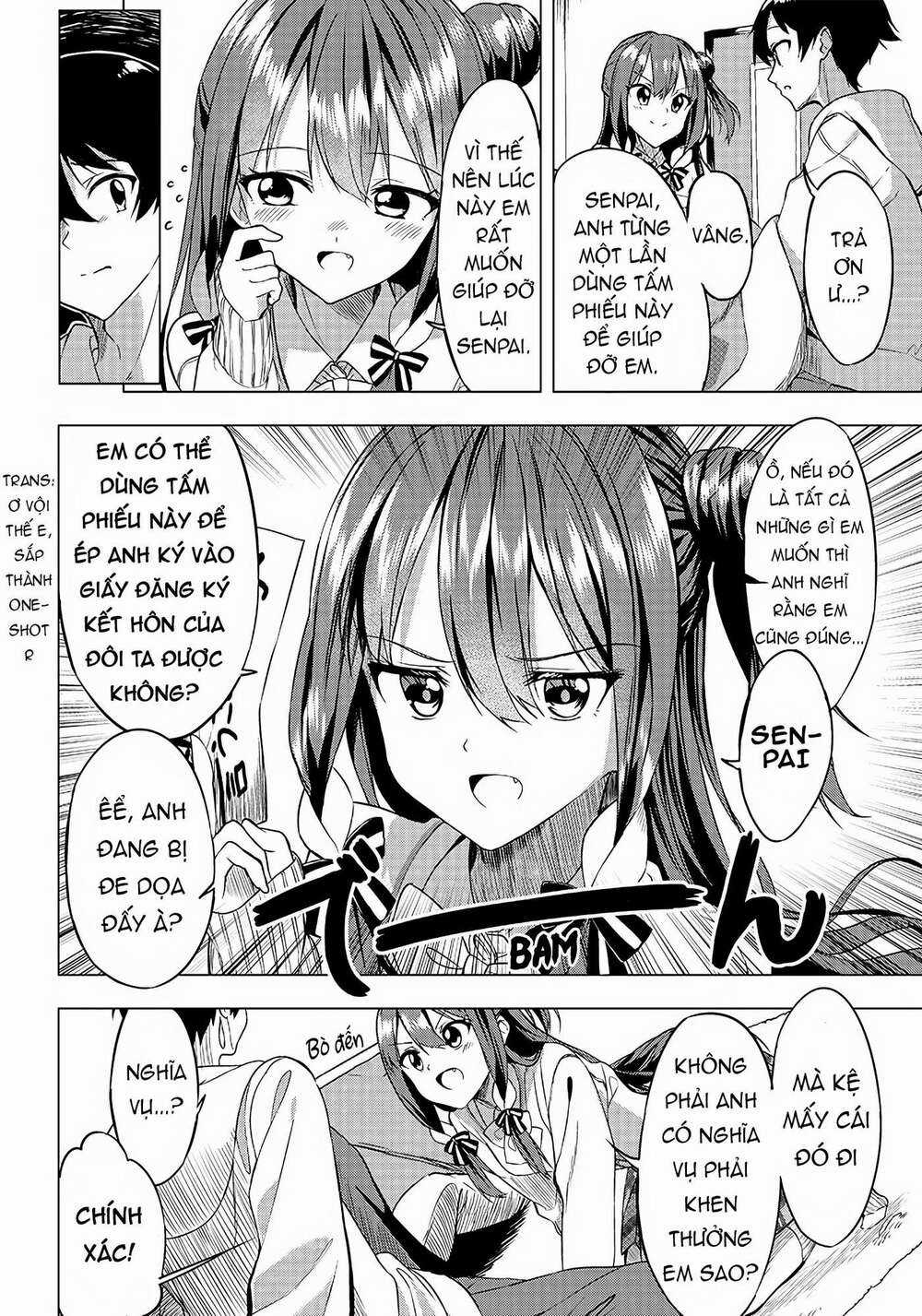 Anh Sẽ Nghe Lời Em Chứ? Senpai Chapter 1 trang 21