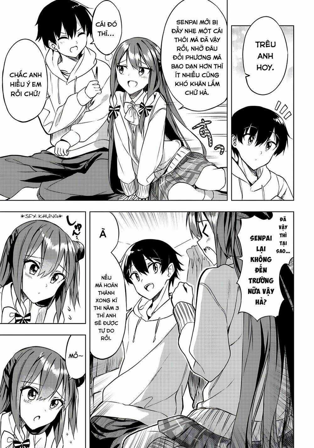 Anh Sẽ Nghe Lời Em Chứ? Senpai Chapter 2 trang 8