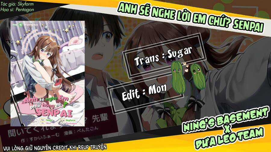 Anh Sẽ Nghe Lời Em Chứ? Senpai Chapter 4 trang 17