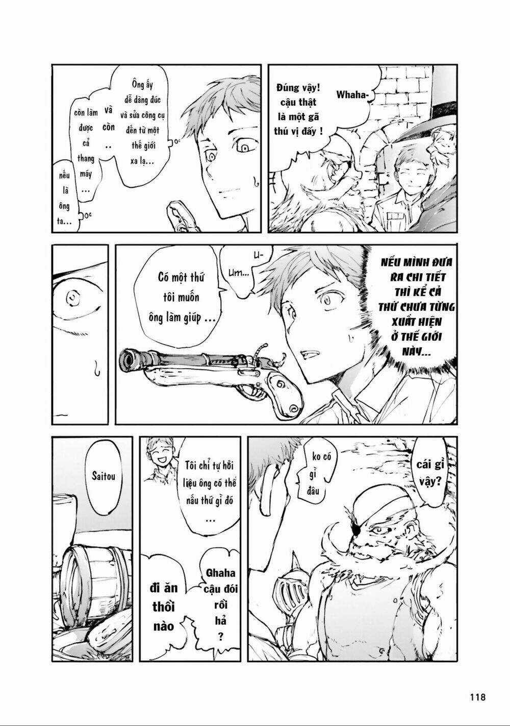 Anh Thợ Đụng Saitou Tại Dị Giới Chapter 17 trang 1