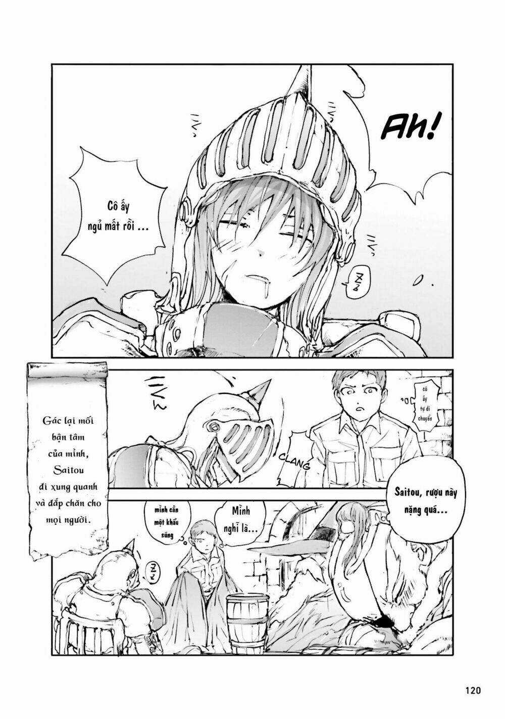 Anh Thợ Đụng Saitou Tại Dị Giới Chapter 17 trang 3