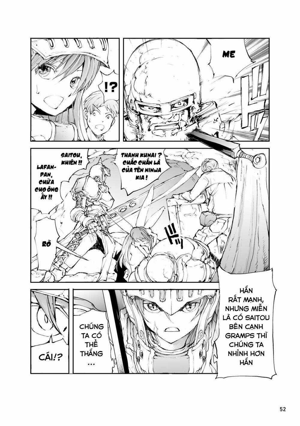 Anh Thợ Đụng Saitou Tại Dị Giới Chapter 33 trang 3