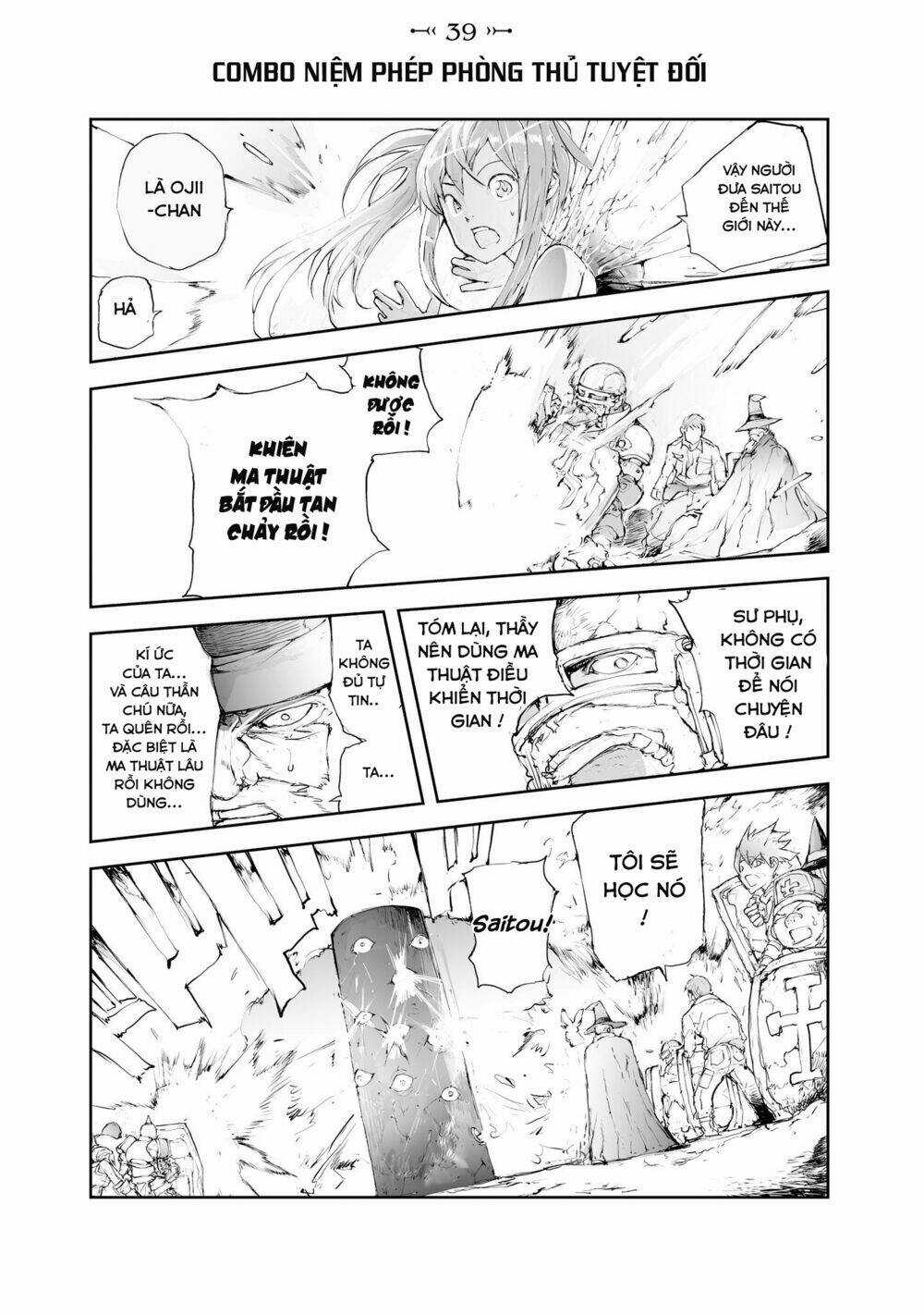Anh Thợ Đụng Saitou Tại Dị Giới Chapter 39 trang 1