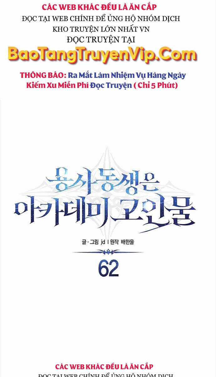 Anh Trai Anh Hùng Là Người Đã Chết Trong Học Viện Chương 62 trang 37