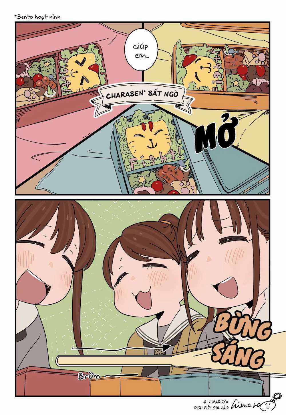 Anh Trai Cùng 3 Cô Em Gái Sinh Ba Chapter 10 trang 3