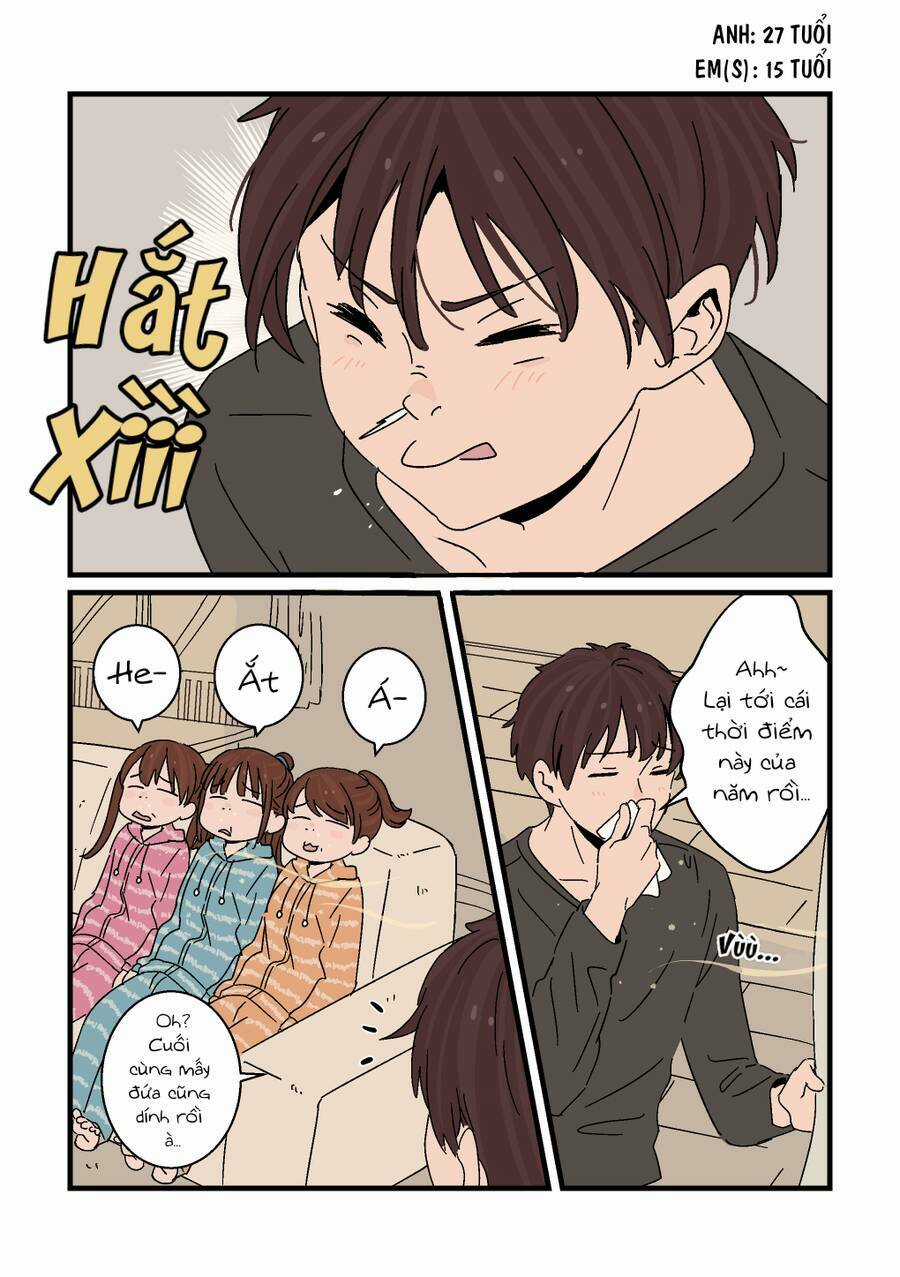 Anh Trai Cùng 3 Cô Em Gái Sinh Ba Chapter 13 trang 2