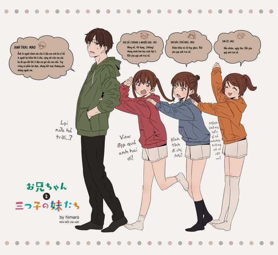 Anh Trai Cùng 3 Cô Em Gái Sinh Ba Chapter 14 trang 2