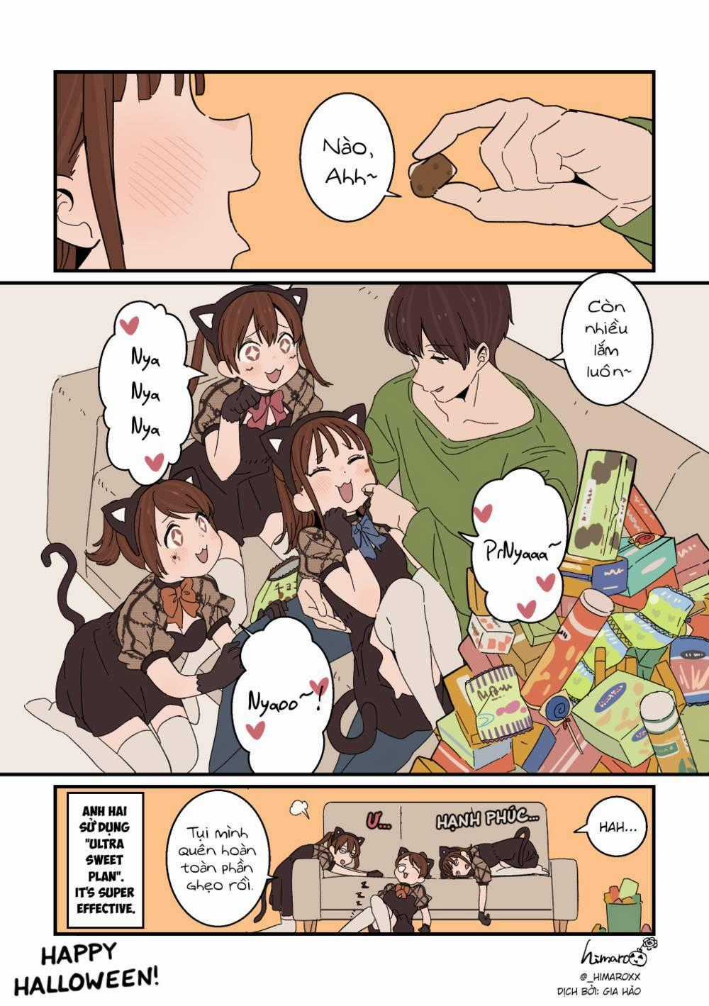 Anh Trai Cùng 3 Cô Em Gái Sinh Ba Chapter 16 trang 3