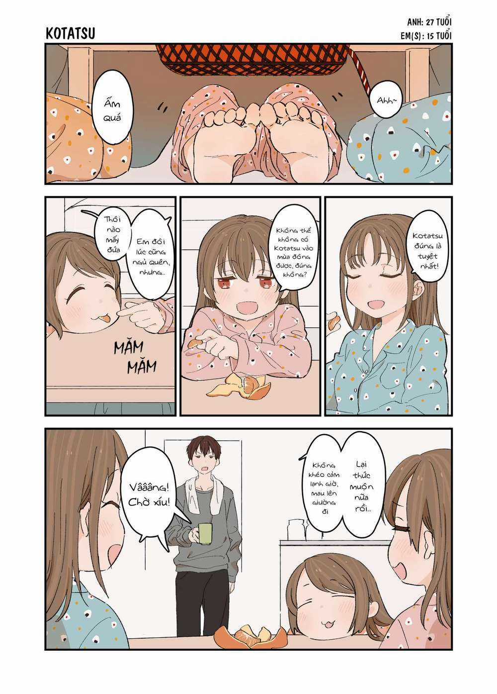 Anh Trai Cùng 3 Cô Em Gái Sinh Ba Chapter 4 trang 2