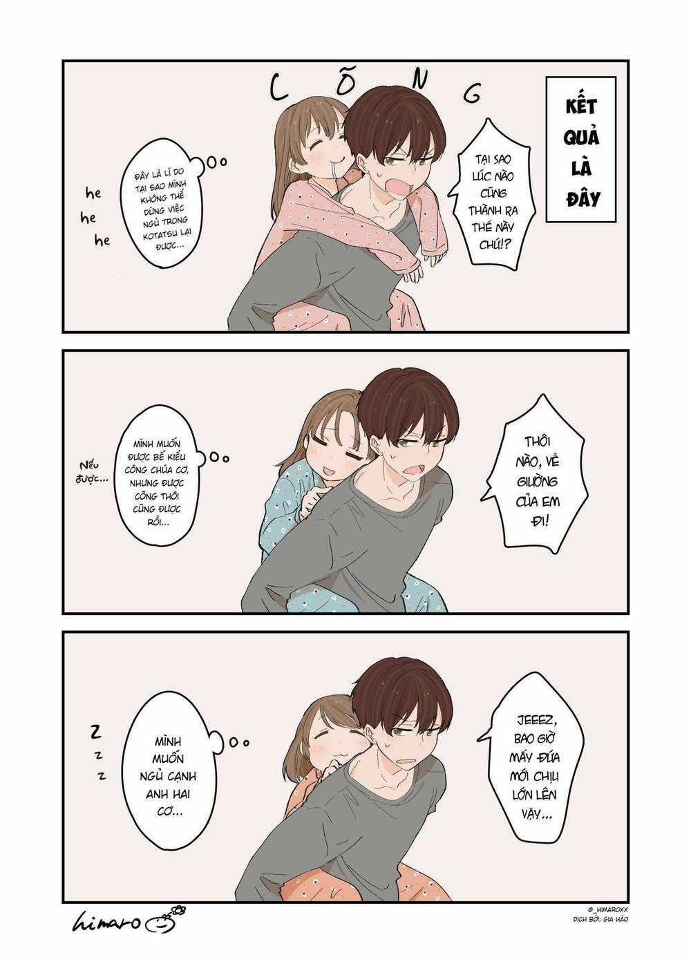 Anh Trai Cùng 3 Cô Em Gái Sinh Ba Chapter 4 trang 3