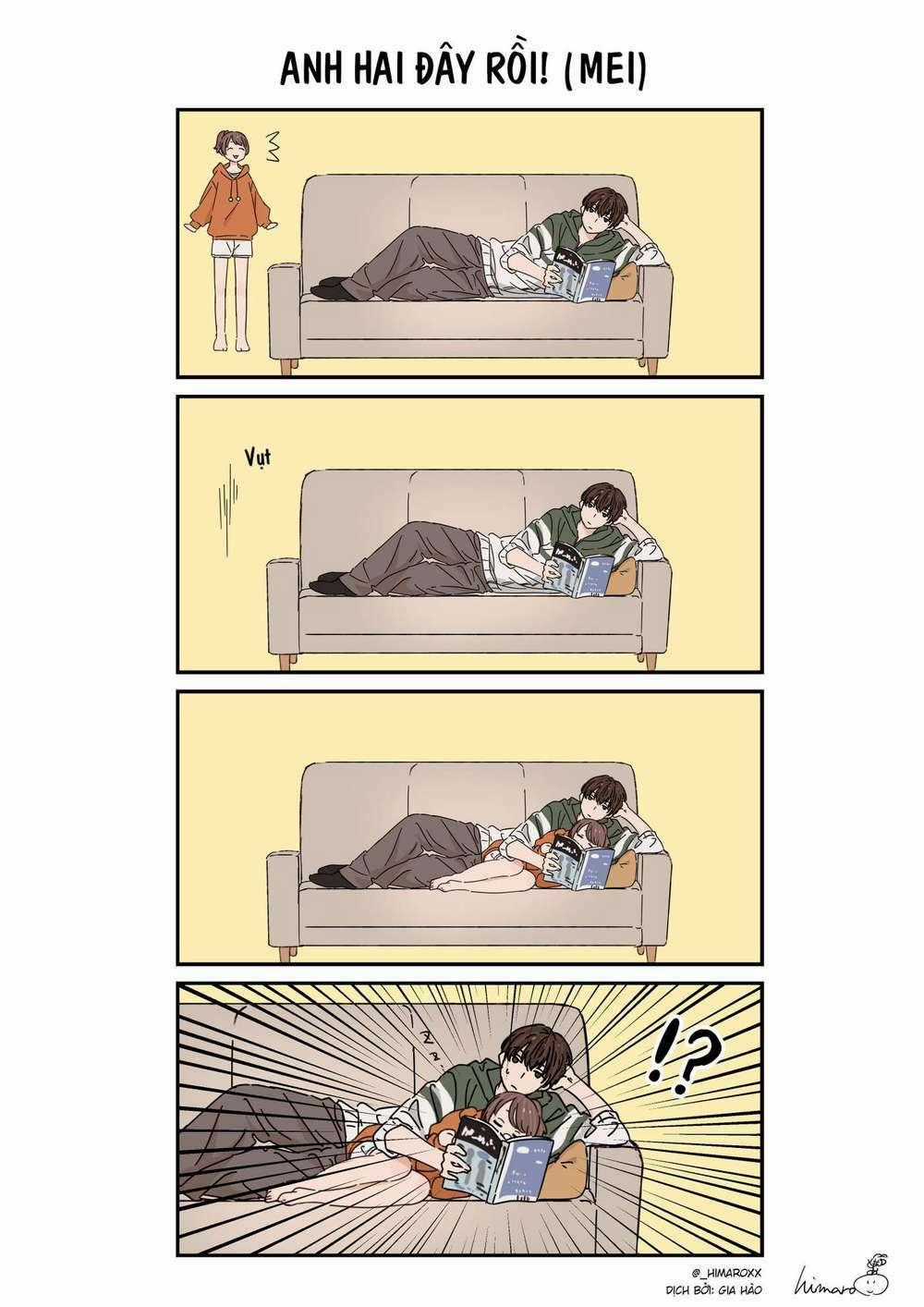 Anh Trai Cùng 3 Cô Em Gái Sinh Ba Chapter 9 trang 2