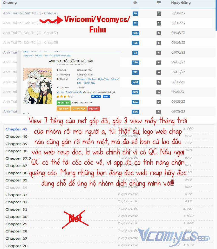 Anh Trai Tôi Đến Từ Núi Sâu Chapter 42 trang 31