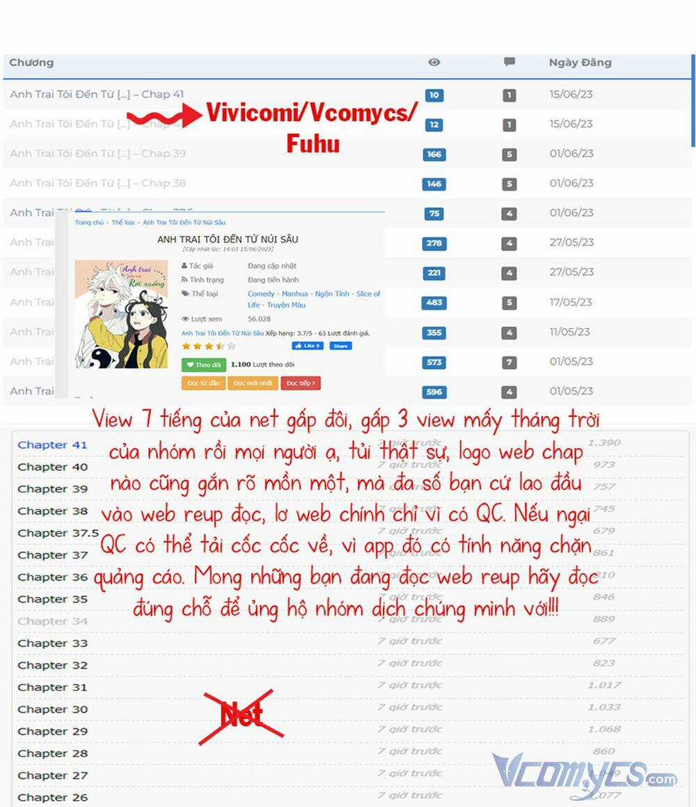 Anh Trai Tôi Đến Từ Núi Sâu Chapter 50 trang 15
