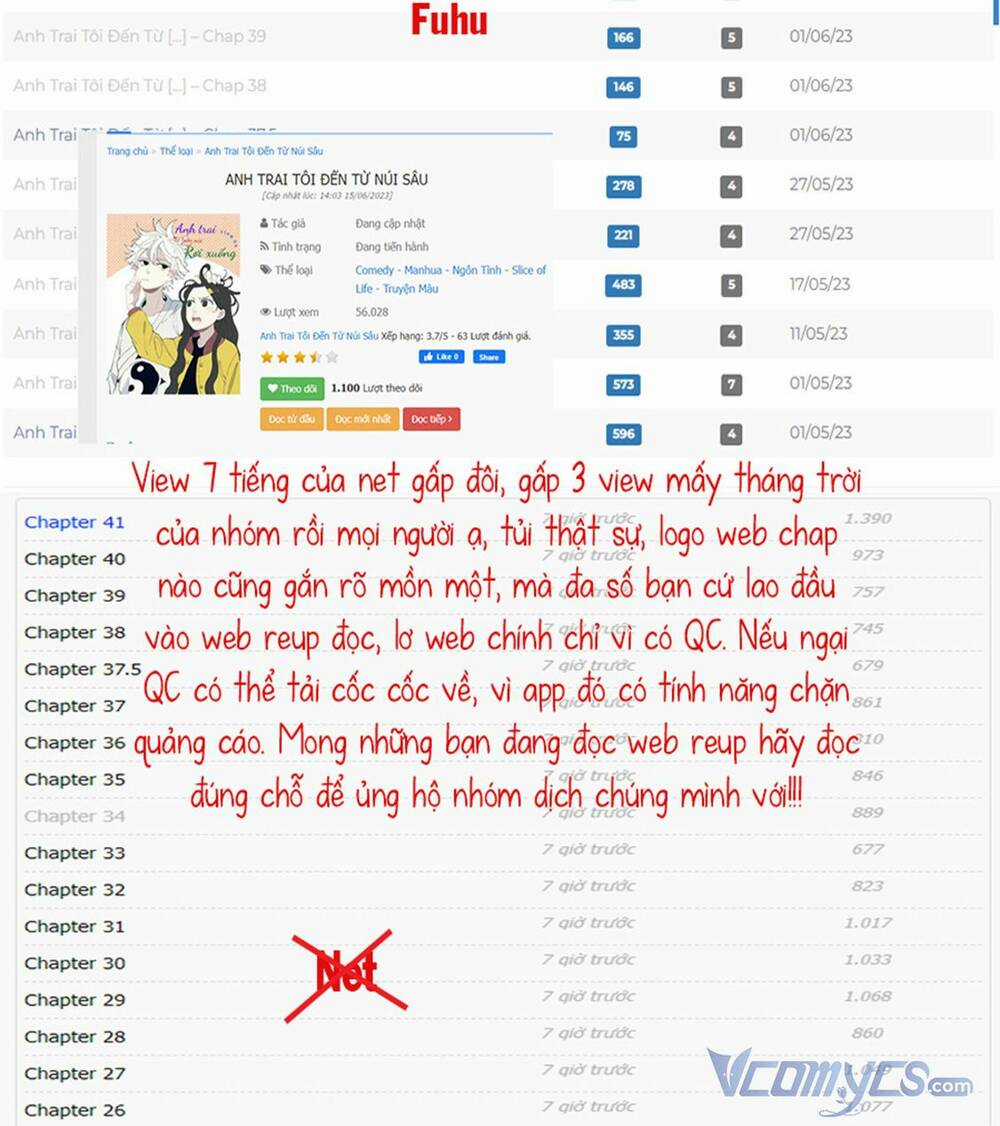 Anh Trai Tôi Đến Từ Núi Sâu Chapter 56 trang 21