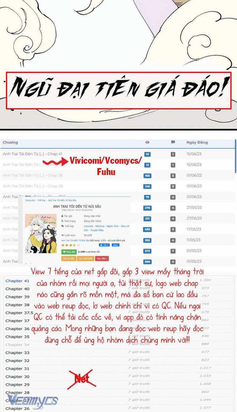 Anh Trai Tôi Đến Từ Núi Sâu Chapter 61 trang 15