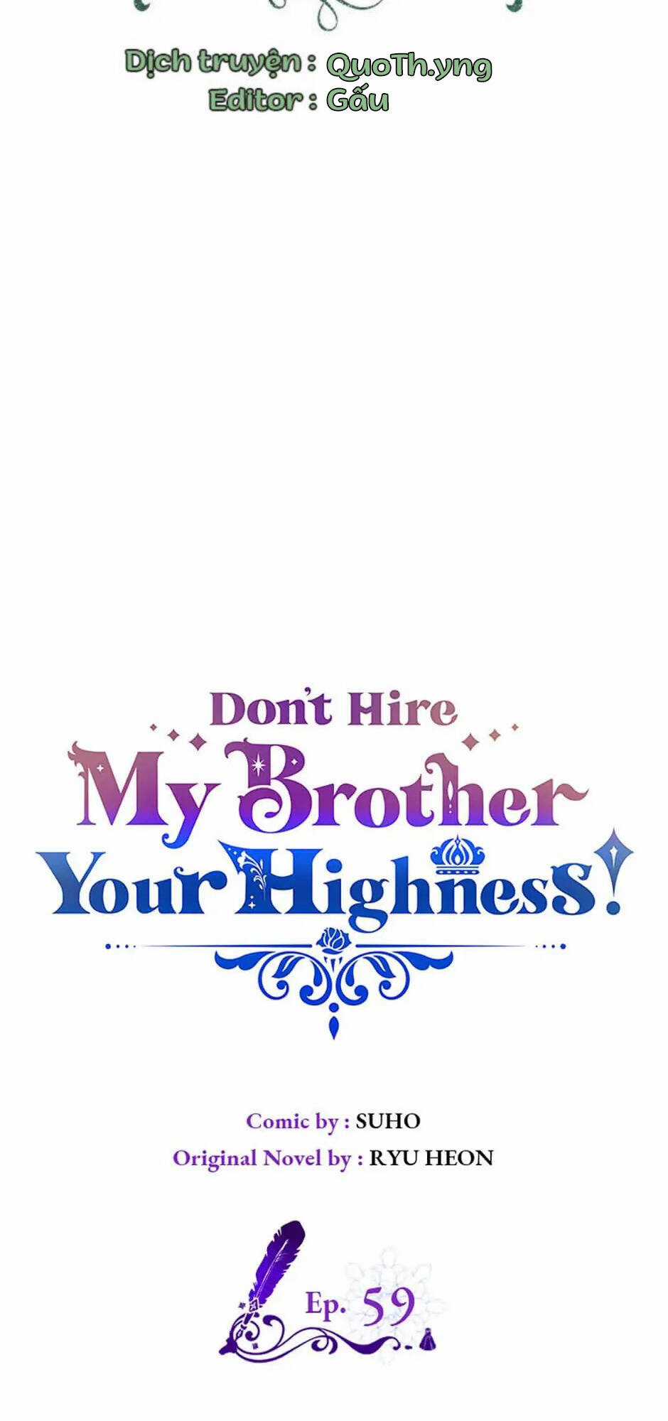 Anh Trai Tôi Quá Hiền Lành Làm Tôi Lo Lắng Ghê Chapter 59 trang 2