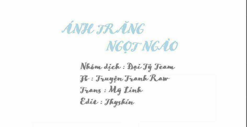 Ánh Trăng Ngọt Ngào Chapter 5 trang 4