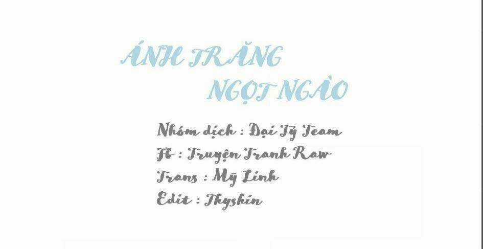 Ánh Trăng Ngọt Ngào Chapter 6 trang 2