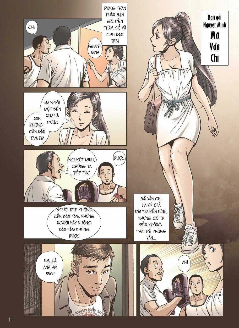 Ảnh Tử Quyền Vương Chapter 1 trang 10