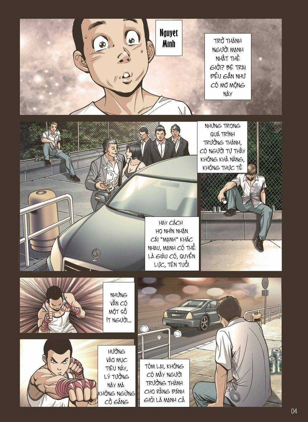 Ảnh Tử Quyền Vương Chapter 1 trang 3