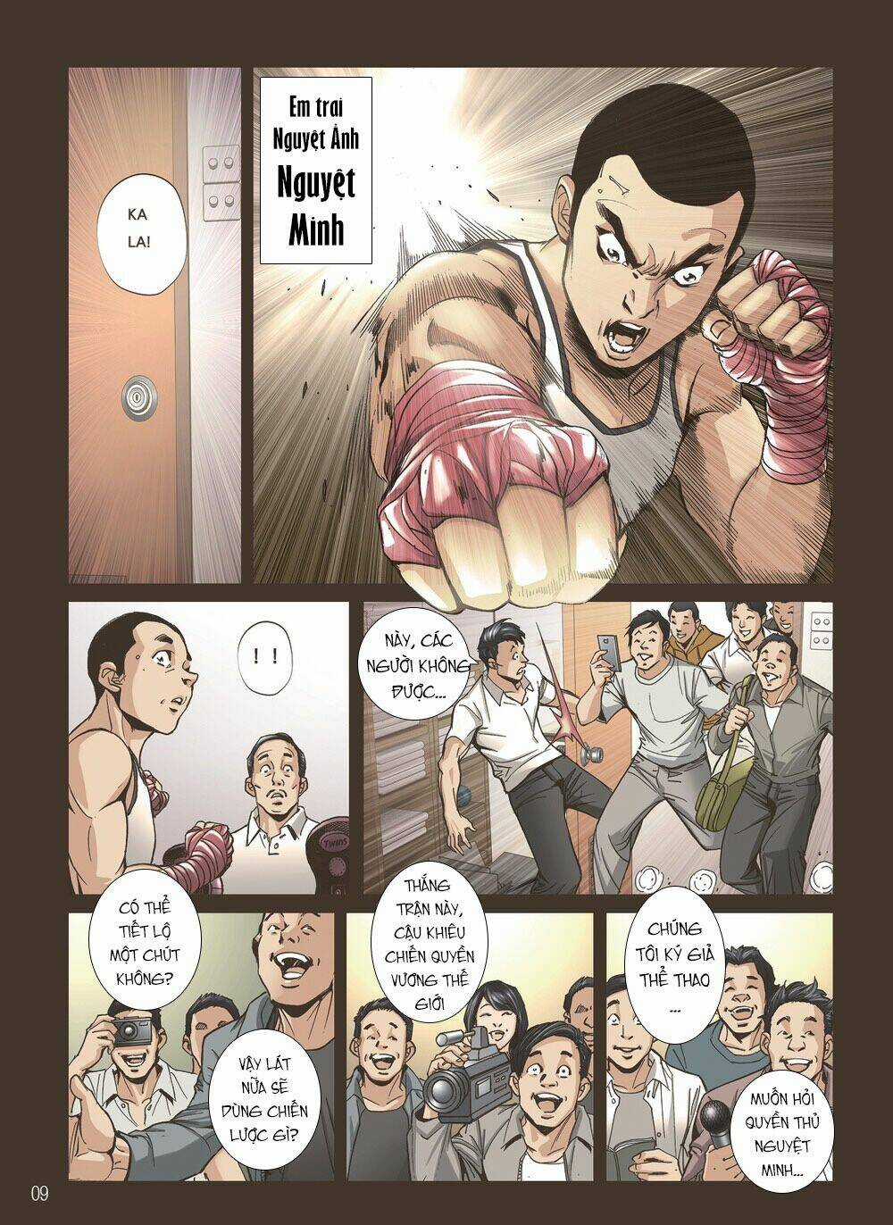 Ảnh Tử Quyền Vương Chapter 1 trang 8