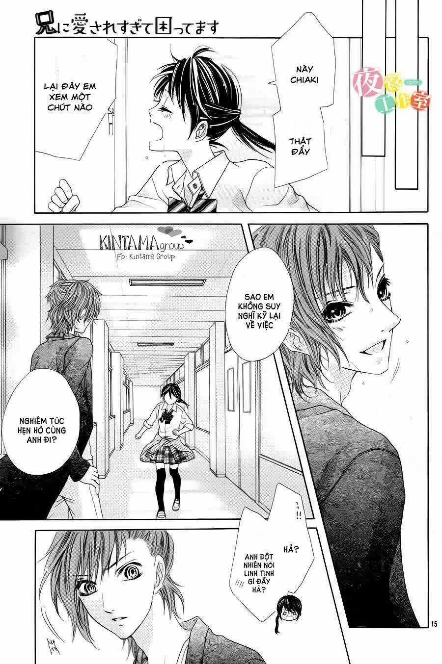 Ani Ni Aisaresugite Komattemasu Chapter 10 trang 14