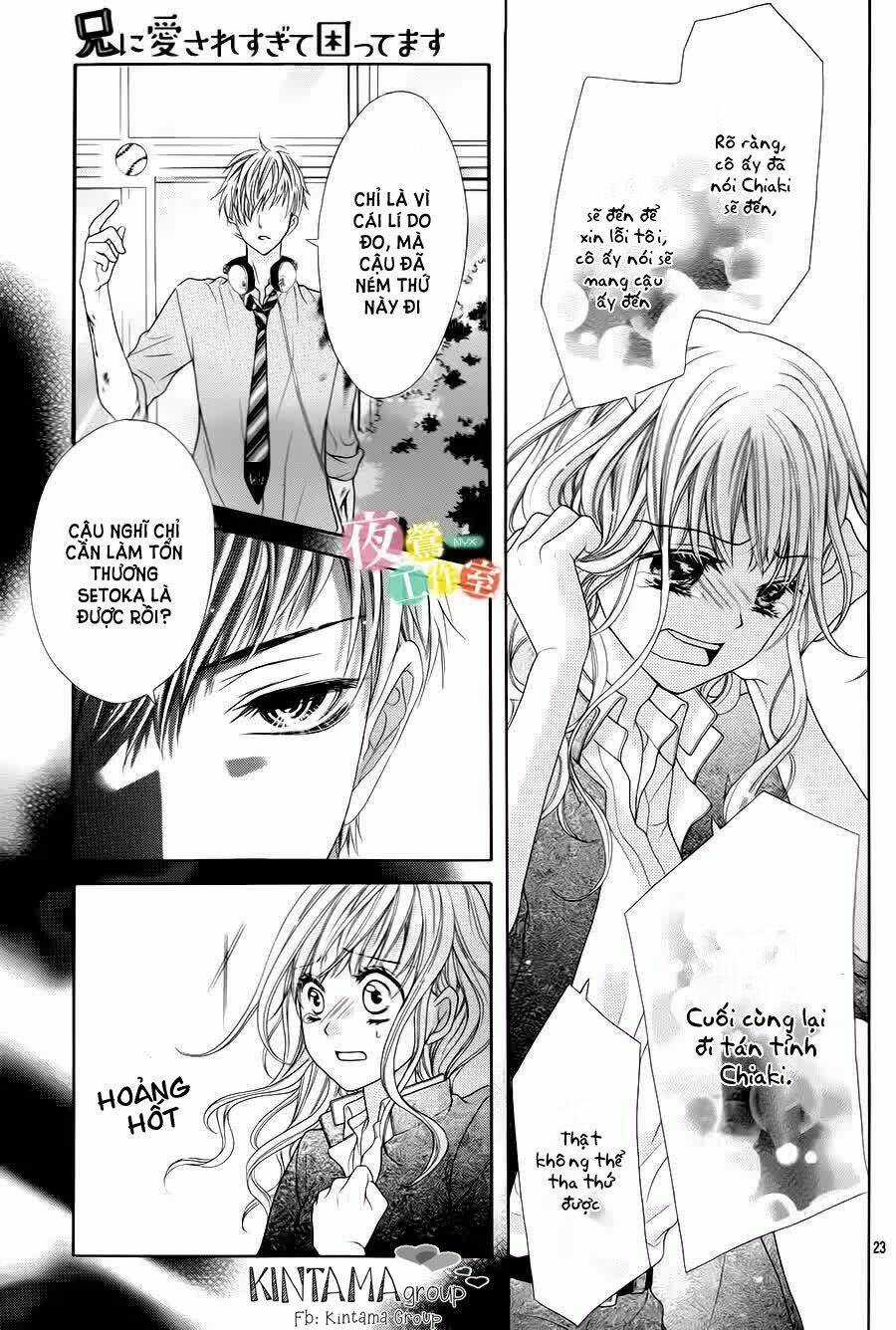 Ani Ni Aisaresugite Komattemasu Chapter 10 trang 20