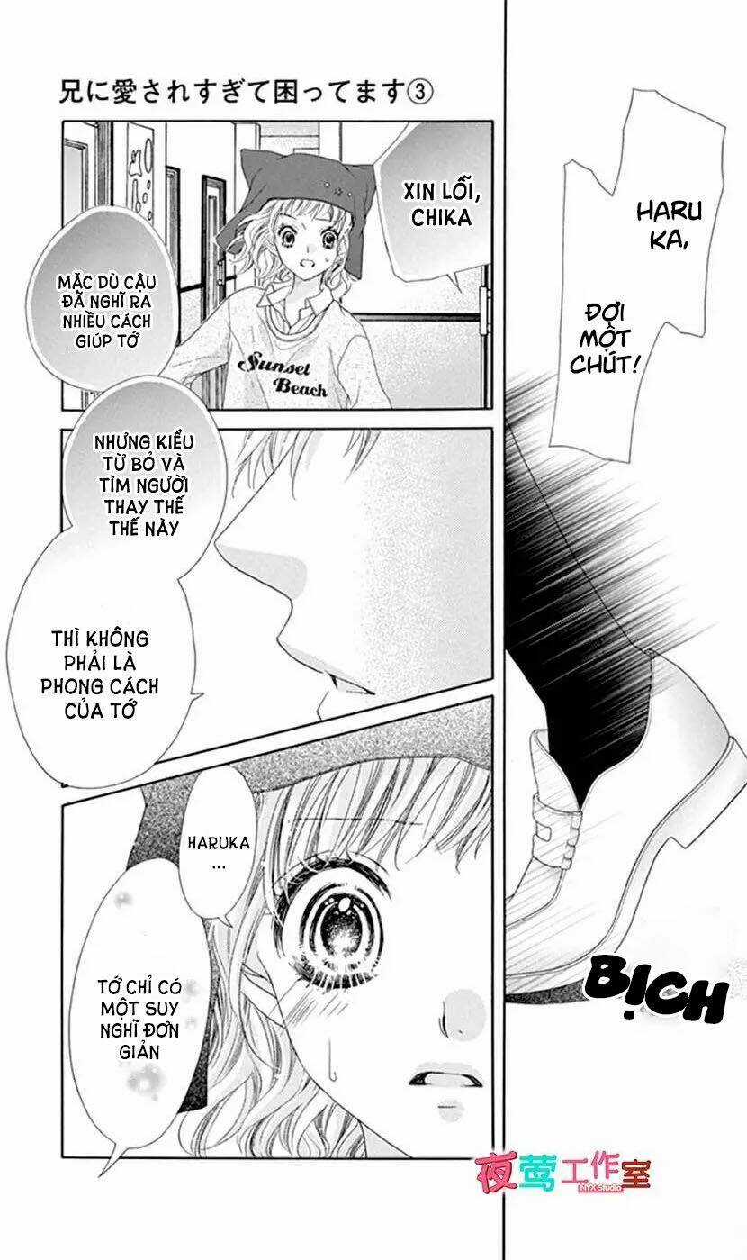 Ani Ni Aisaresugite Komattemasu Chapter 15 trang 17