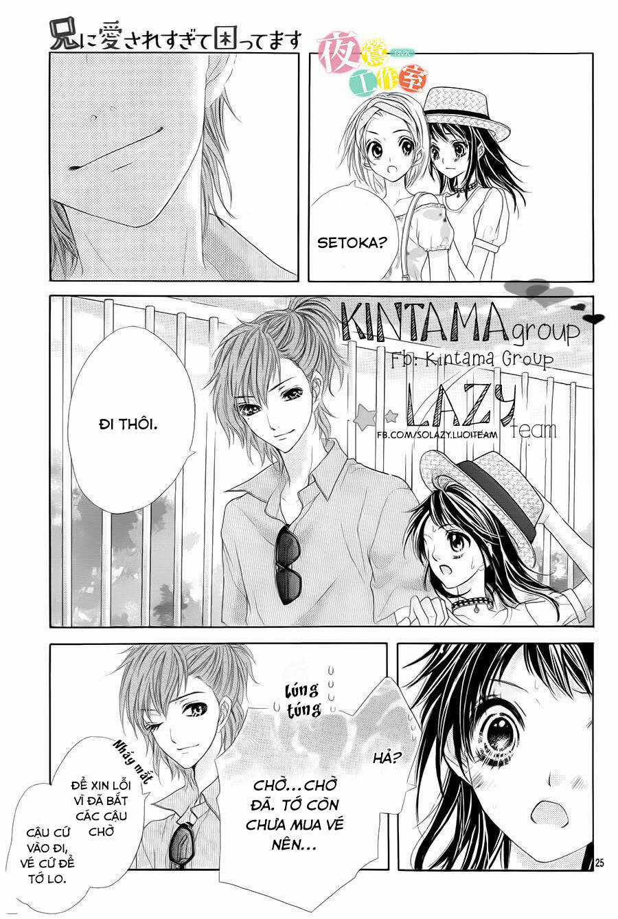 Ani Ni Aisaresugite Komattemasu Chapter 4 trang 29