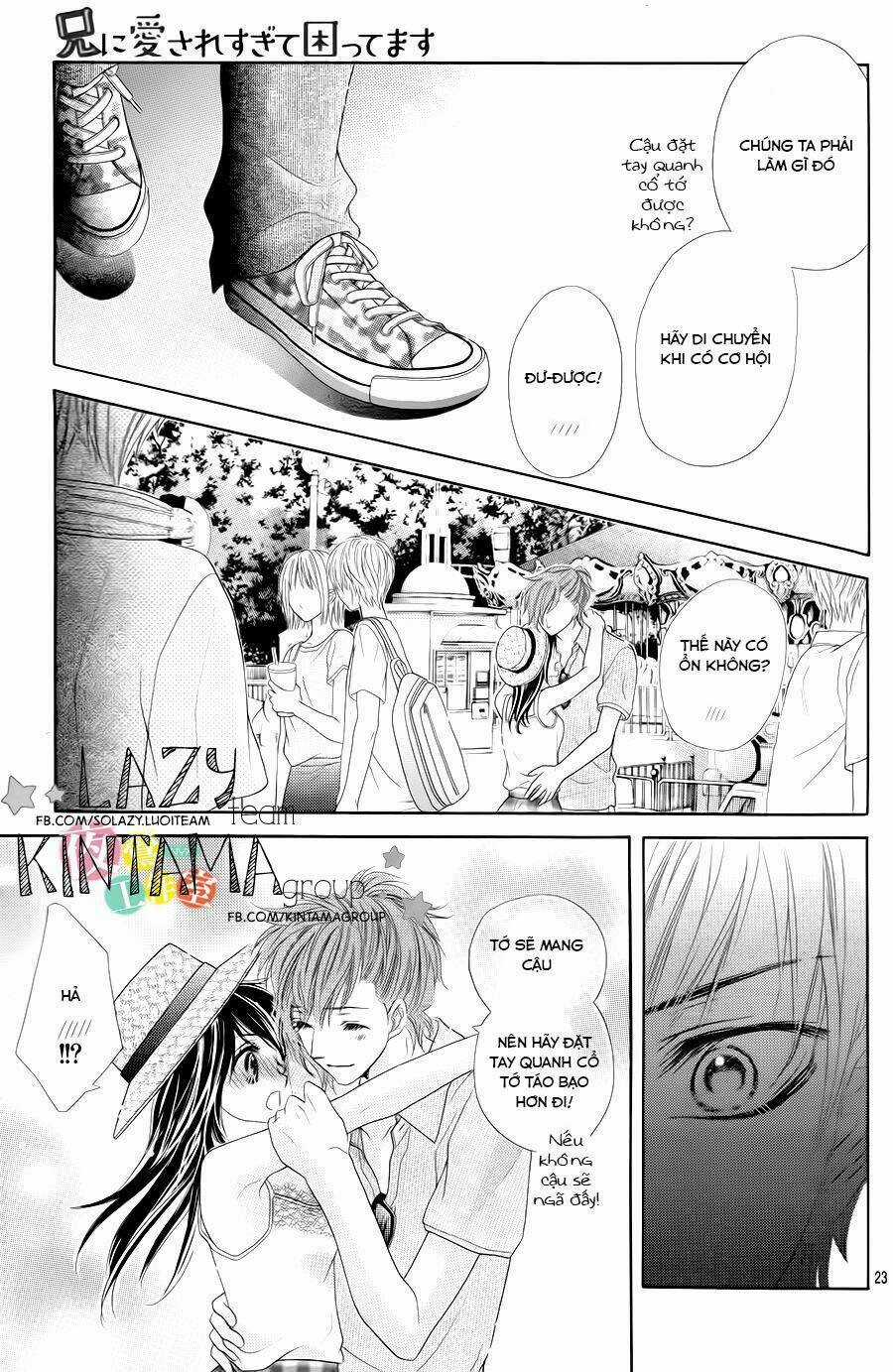 Ani Ni Aisaresugite Komattemasu Chapter 5 trang 25