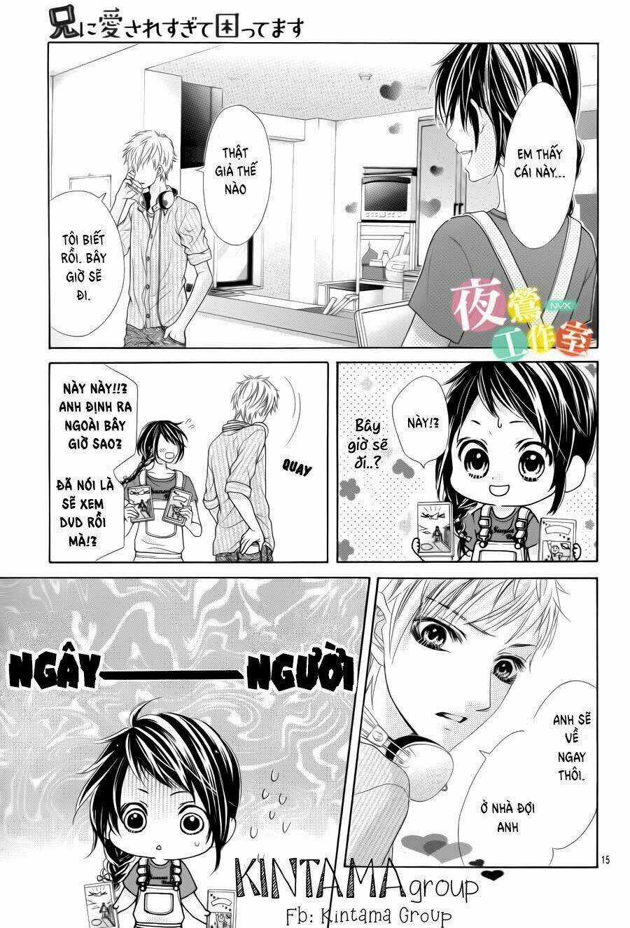 Ani Ni Aisaresugite Komattemasu Chapter 7 trang 15
