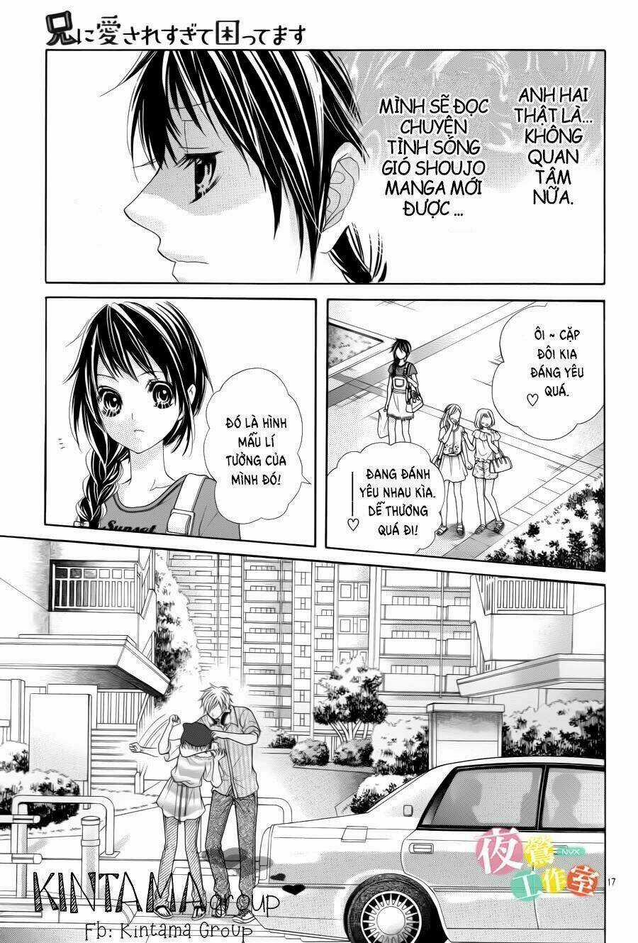 Ani Ni Aisaresugite Komattemasu Chapter 7 trang 17