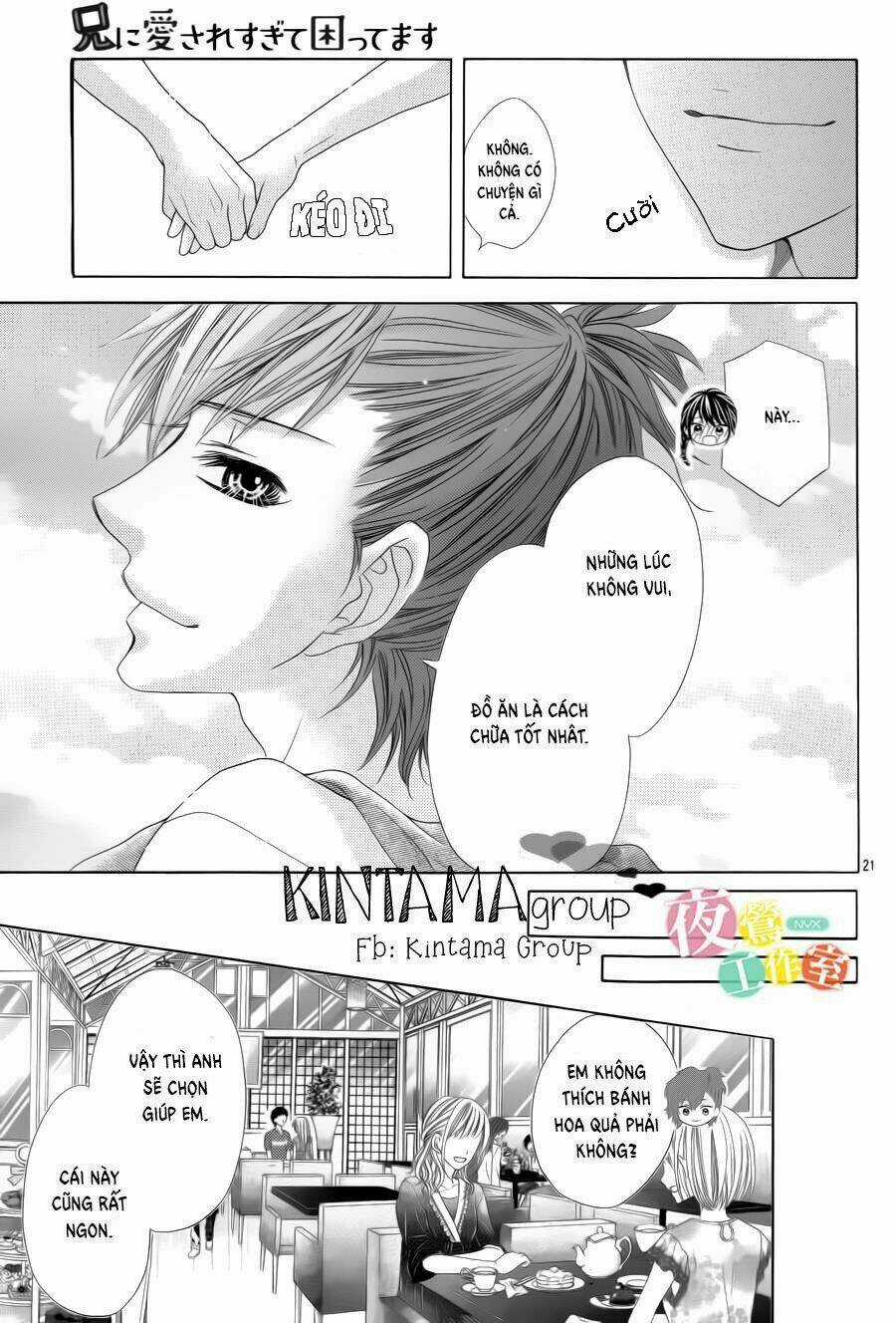 Ani Ni Aisaresugite Komattemasu Chapter 7 trang 21