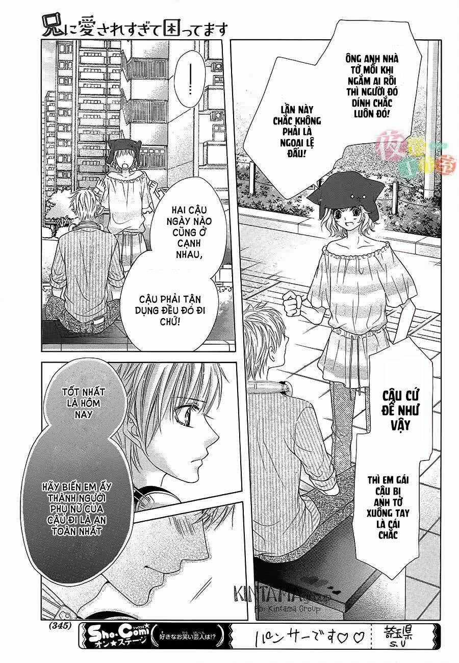 Ani Ni Aisaresugite Komattemasu Chapter 8 trang 9