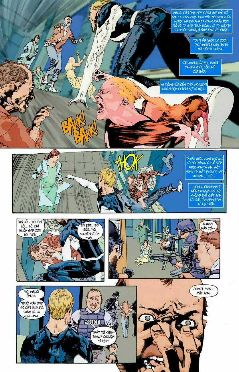 Animal Man Chapter 1 trang 11