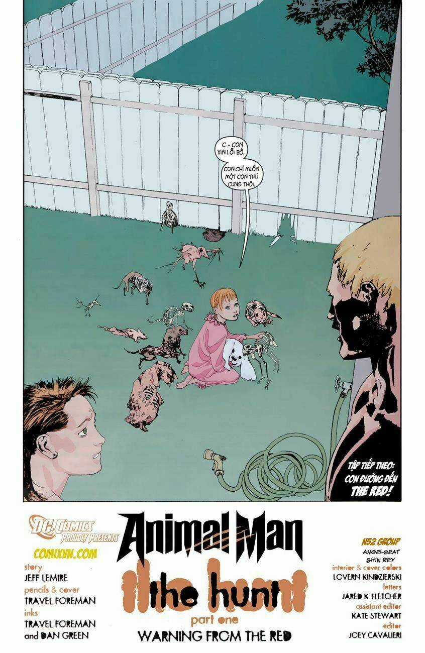 Animal Man Chapter 1 trang 20