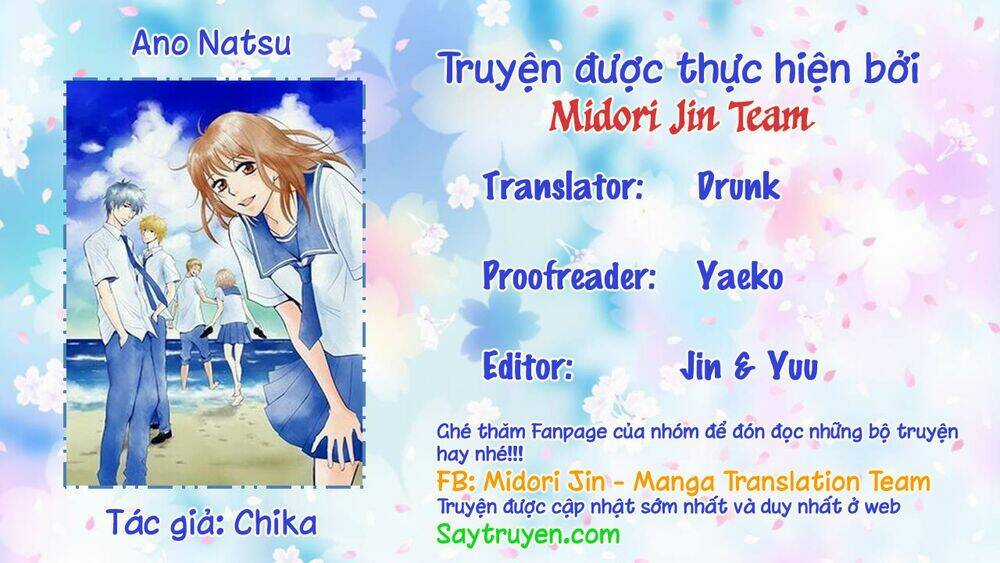 ANO NATSU Chapter 11 trang 2