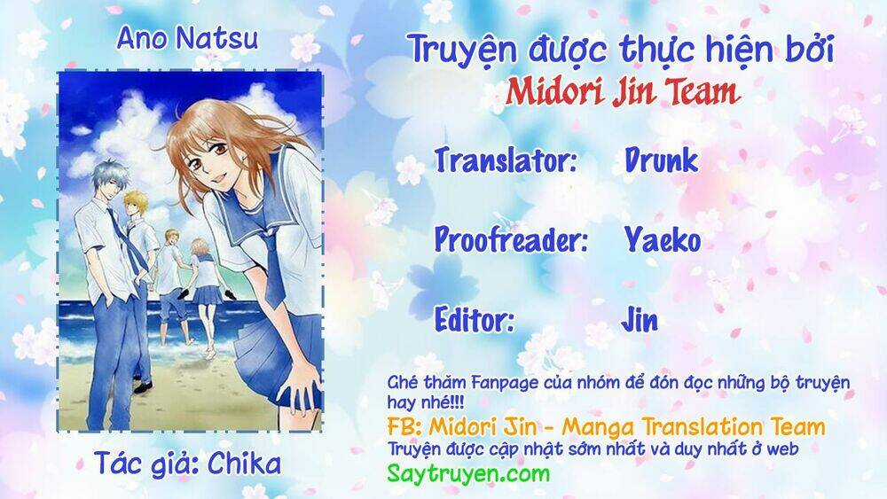 ANO NATSU Chapter 13 trang 3