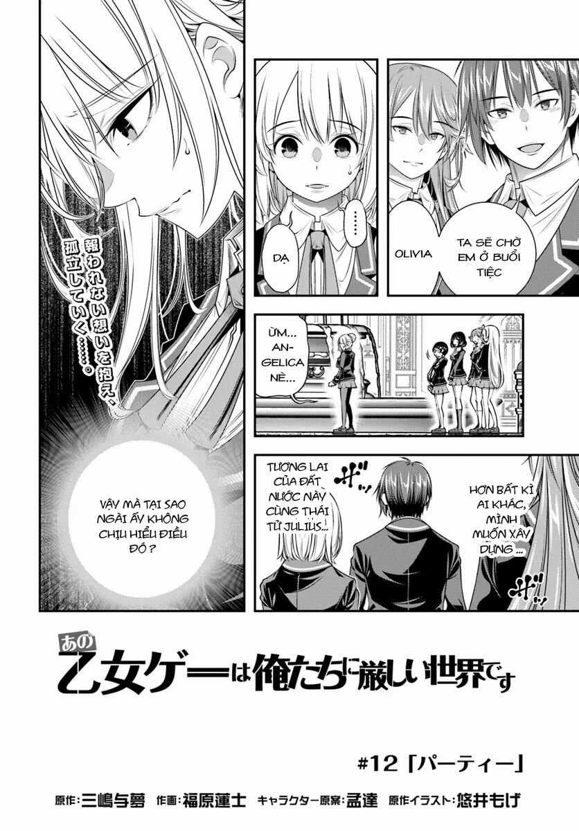 Ano Otome Game Wa Oretachi Ni Kibishii Sekai Desu Chapter 12 trang 3