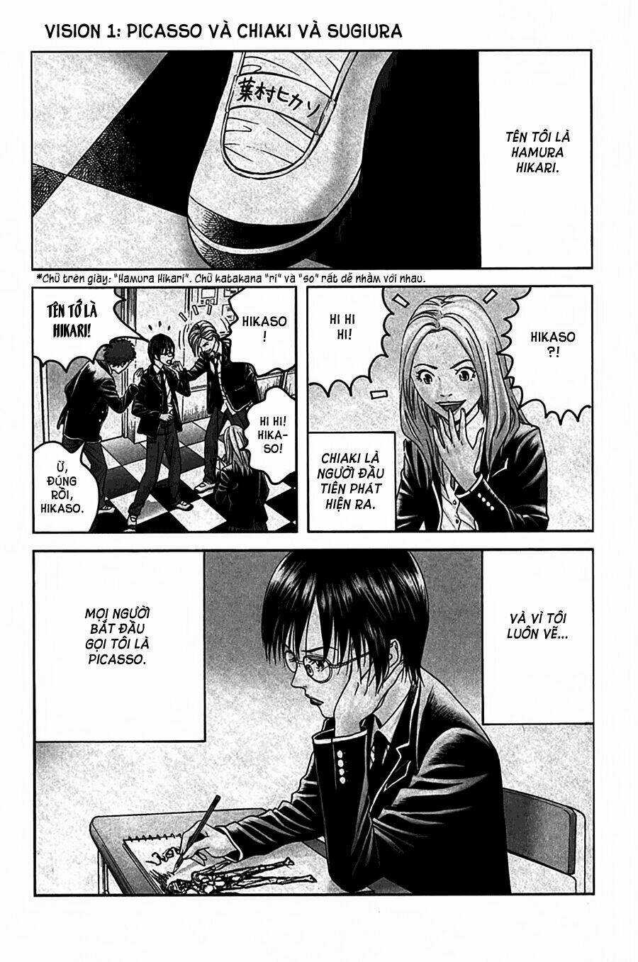 Ảo ảnh Picasso Chapter 1 trang 8