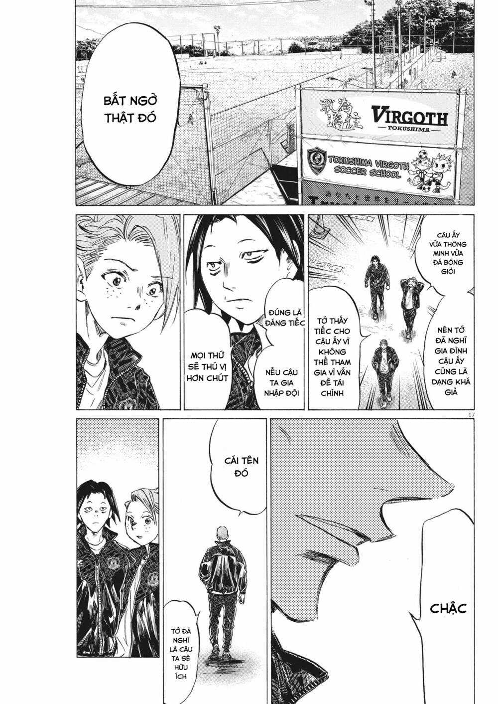 Ao Ashi Brotherfoot Chapter 7 trang 16