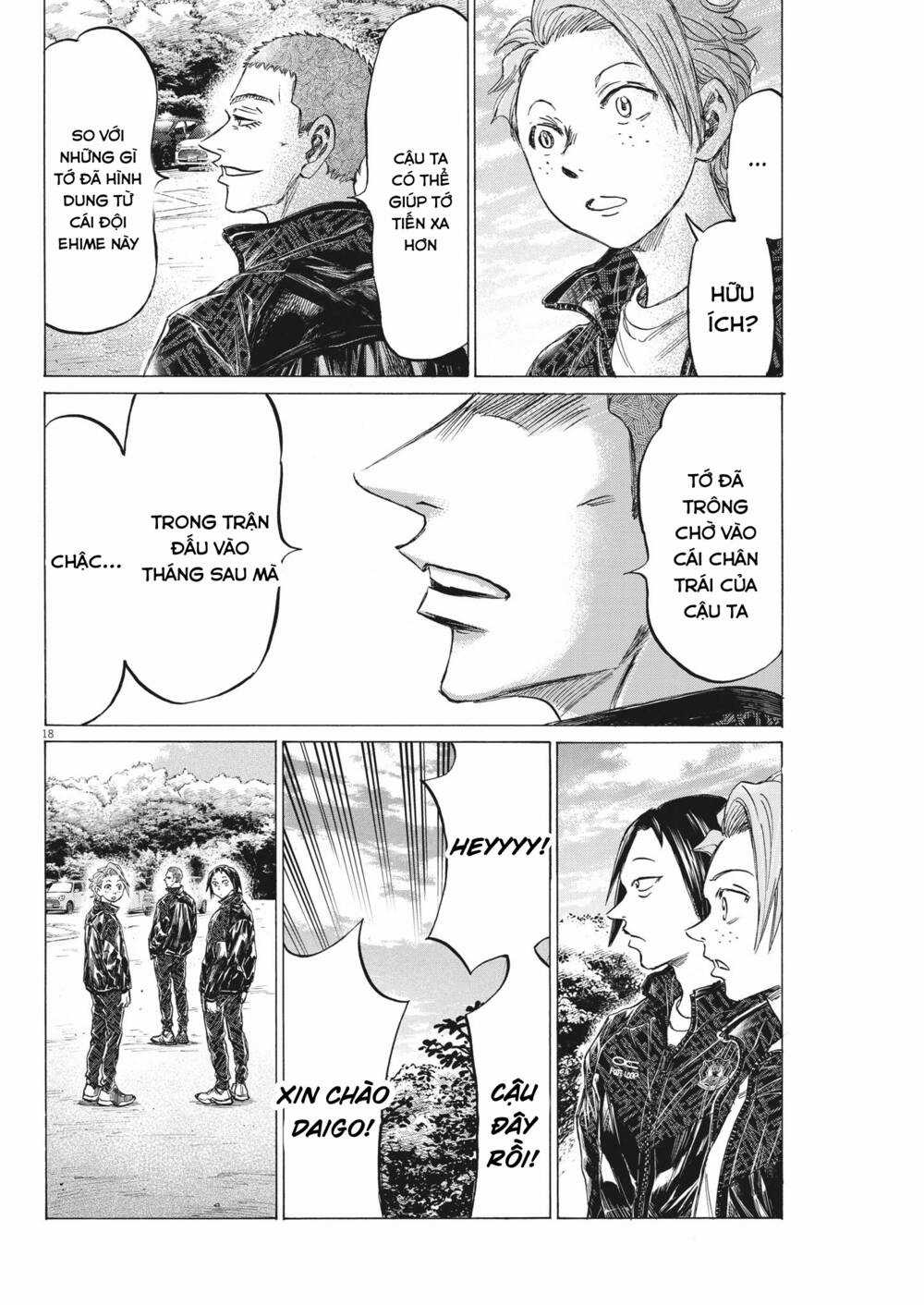 Ao Ashi Brotherfoot Chapter 7 trang 17