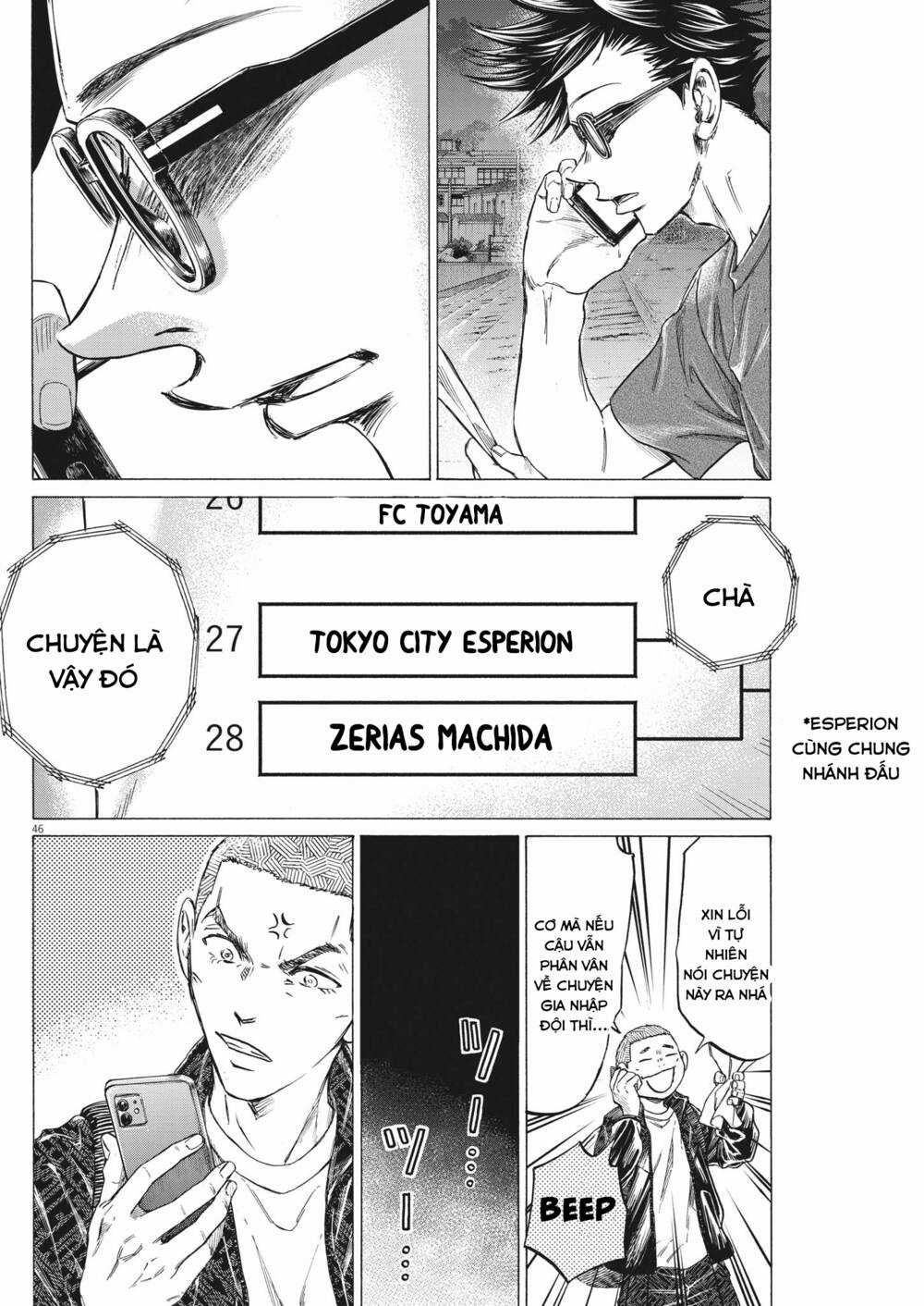 Ao Ashi Brotherfoot Chapter 7 trang 45