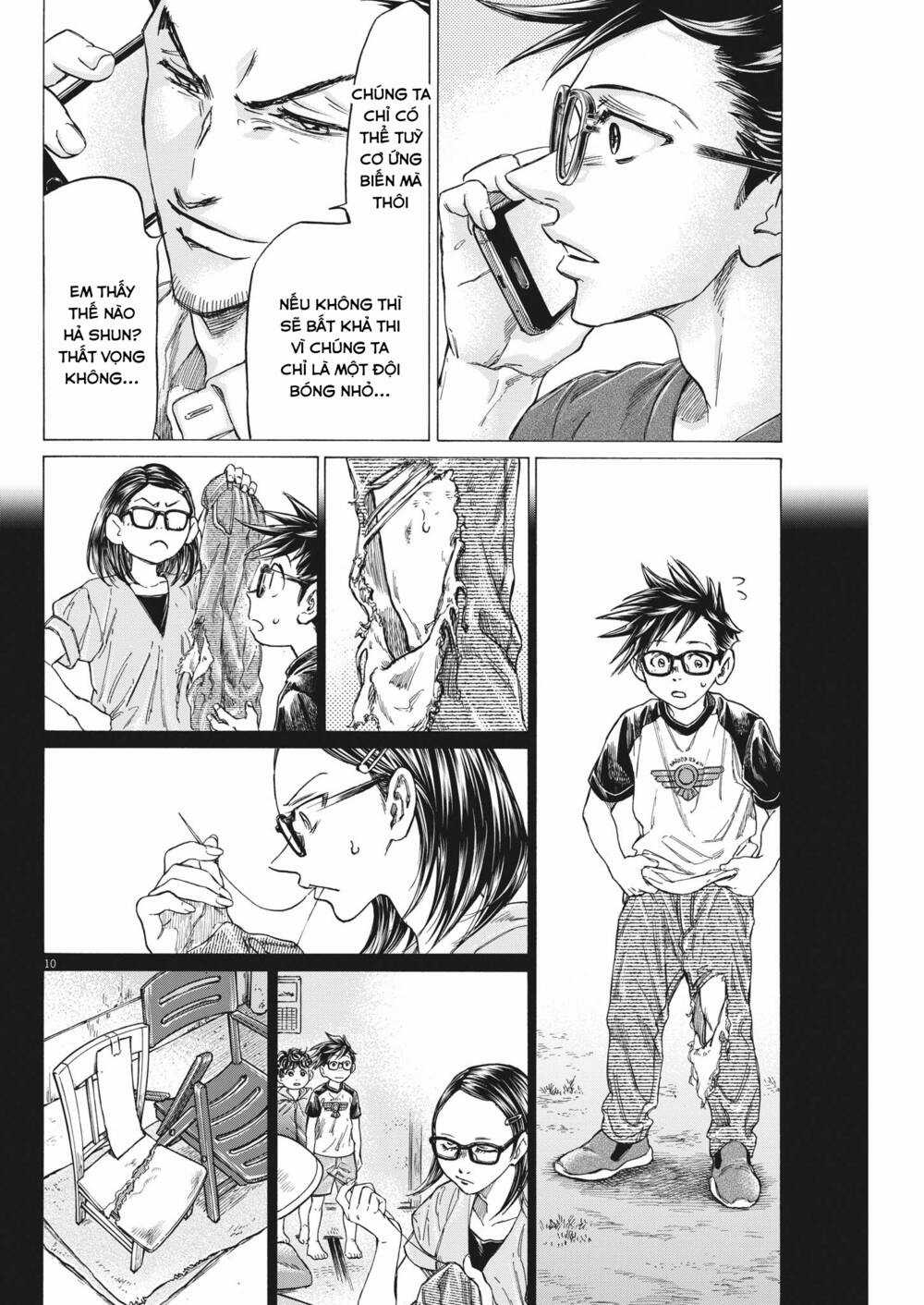 Ao Ashi Brotherfoot Chapter 7 trang 9